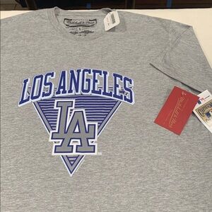 🔹NEW..Mitchell & Ness Nostalgia Co. LA Dodgers Tee Shirt..